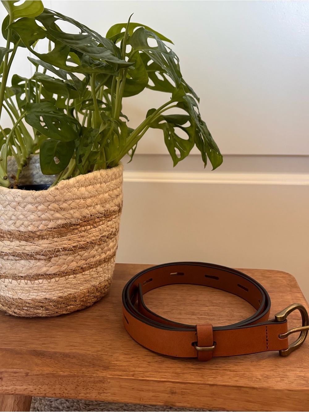 Madewell Tan Leather Belt